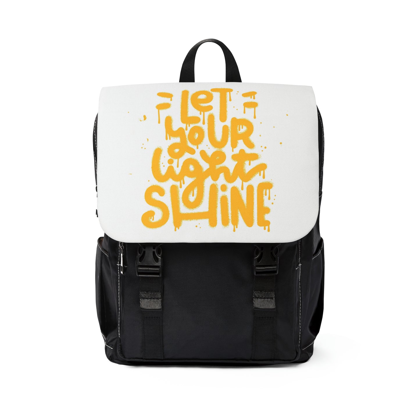 Let Your Light Shine - Unisex Casual Shoulder Backpack - THE LITTLE BIG TREE