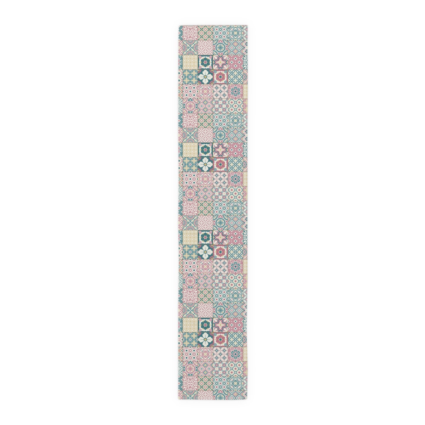 Singapore Heritage Peranakan "Sayang" Table Runner (Cotton Twill/ Polyester) - THE LITTLE BIG TREE