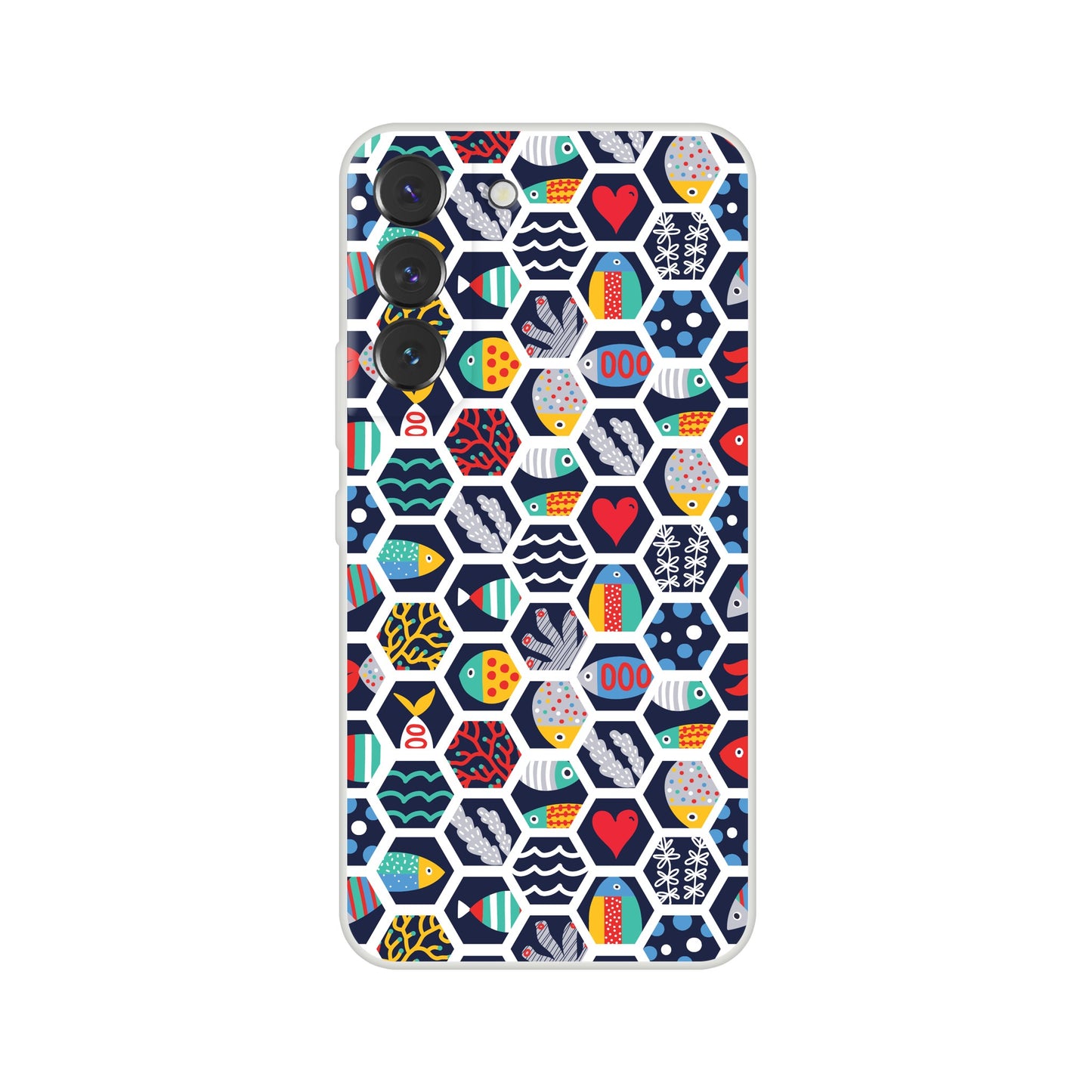 Colourful Fish World Flexi Case (Apple iPhone/Samsung) - THE LITTLE BIG TREE