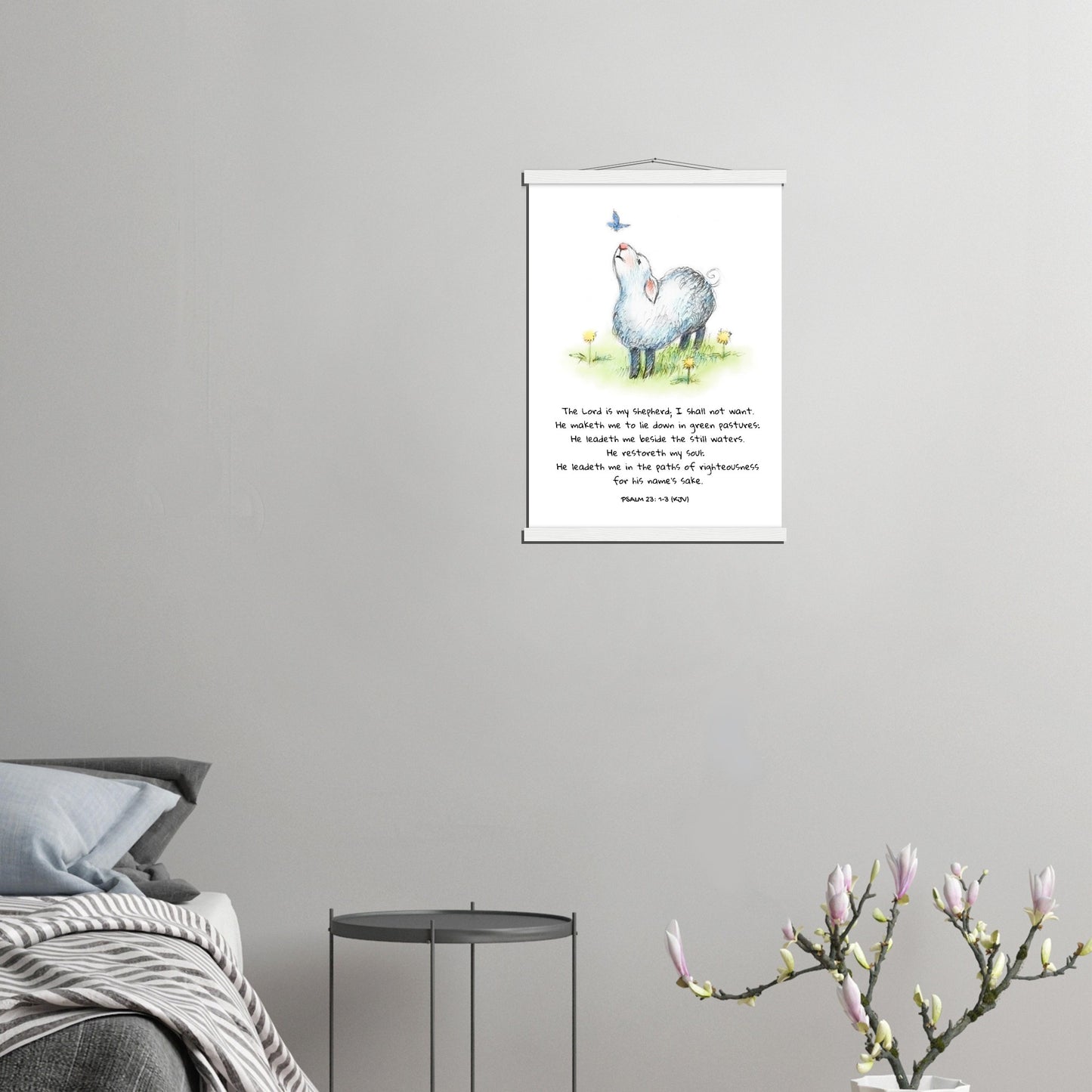 The Lord Is My Shepherd - Poster - THE LITTLE BIG TREE