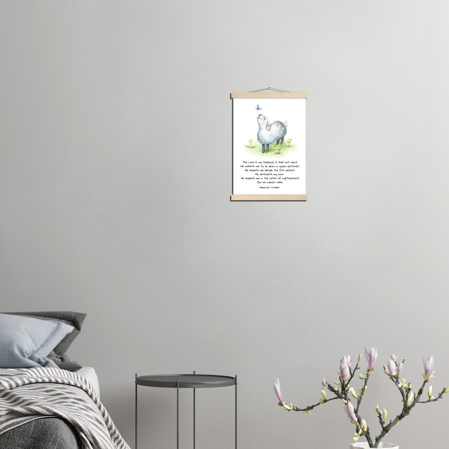 The Lord Is My Shepherd - Poster - THE LITTLE BIG TREE