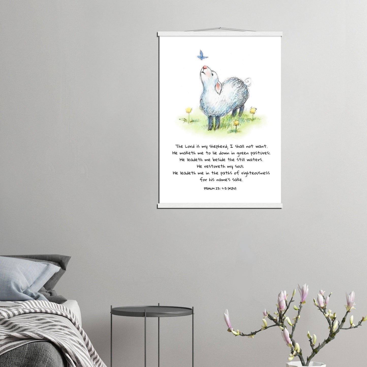 The Lord Is My Shepherd - Poster - THE LITTLE BIG TREE