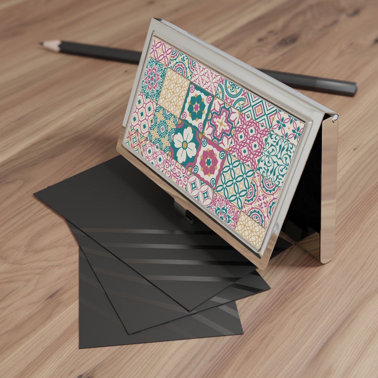 Singapore Heritage Peranakan "Sayang" Business Card Holder | Unique Singapore Souvenir & Novelty Gift