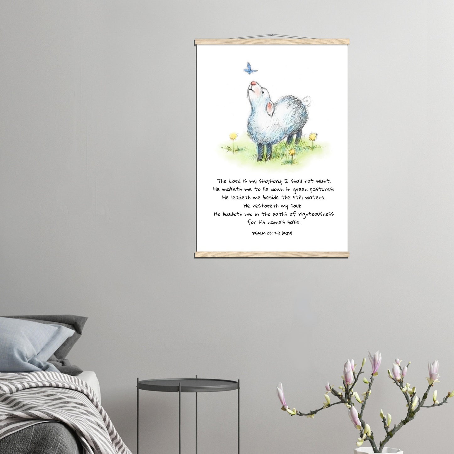 The Lord Is My Shepherd - Poster - THE LITTLE BIG TREE