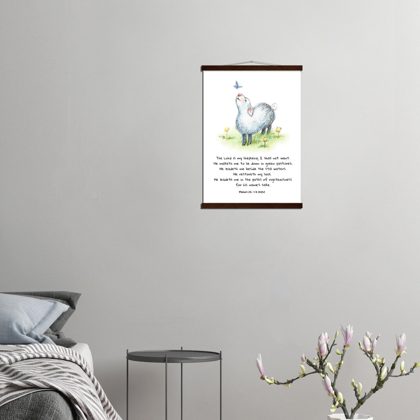 The Lord Is My Shepherd - Poster - THE LITTLE BIG TREE
