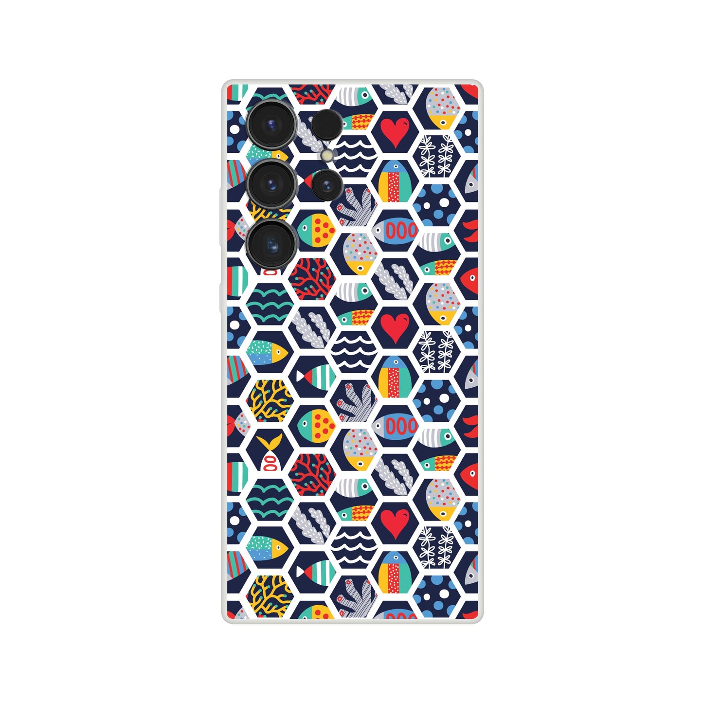 Colourful Fish World Flexi Case (Apple iPhone/Samsung) - THE LITTLE BIG TREE