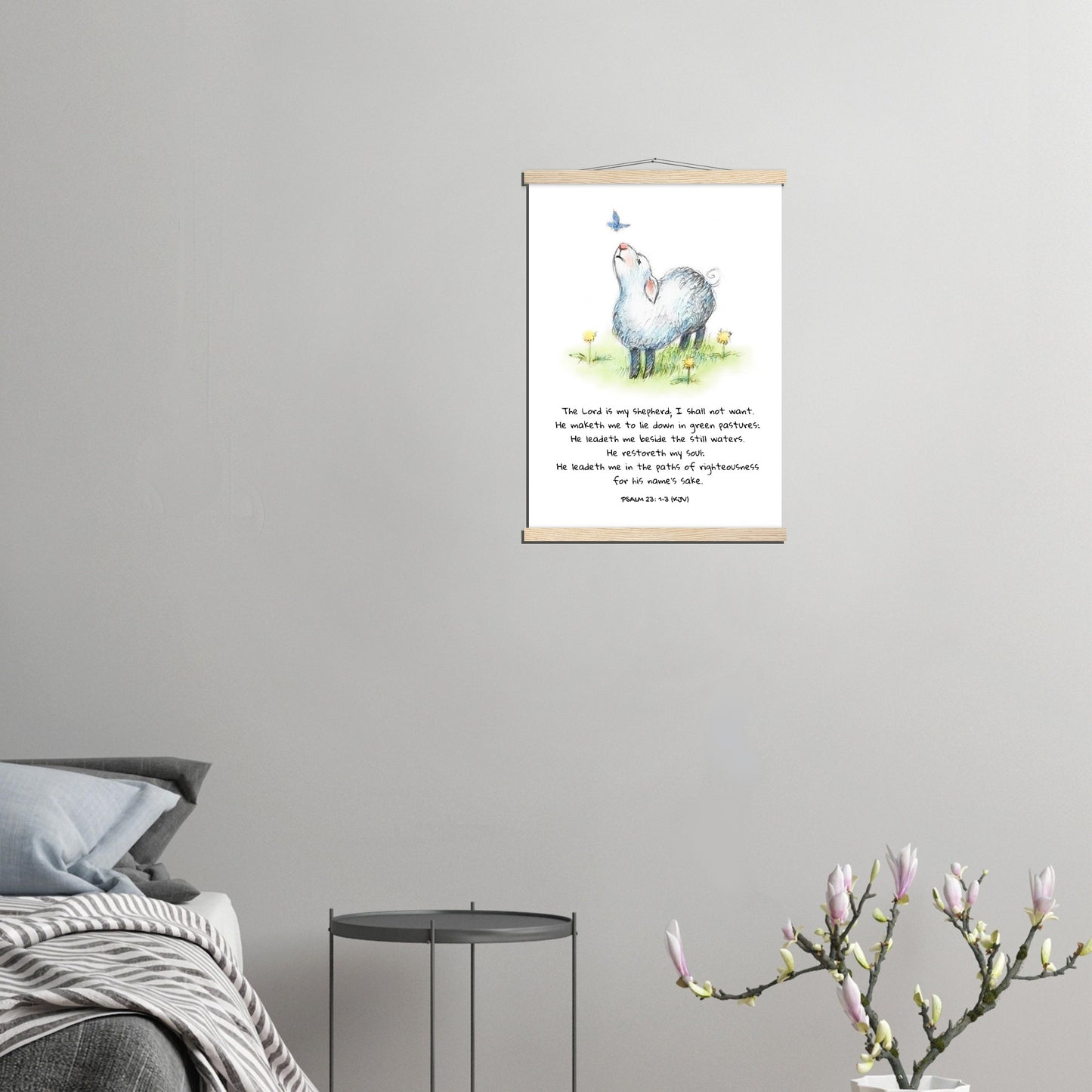 The Lord Is My Shepherd - Poster - THE LITTLE BIG TREE