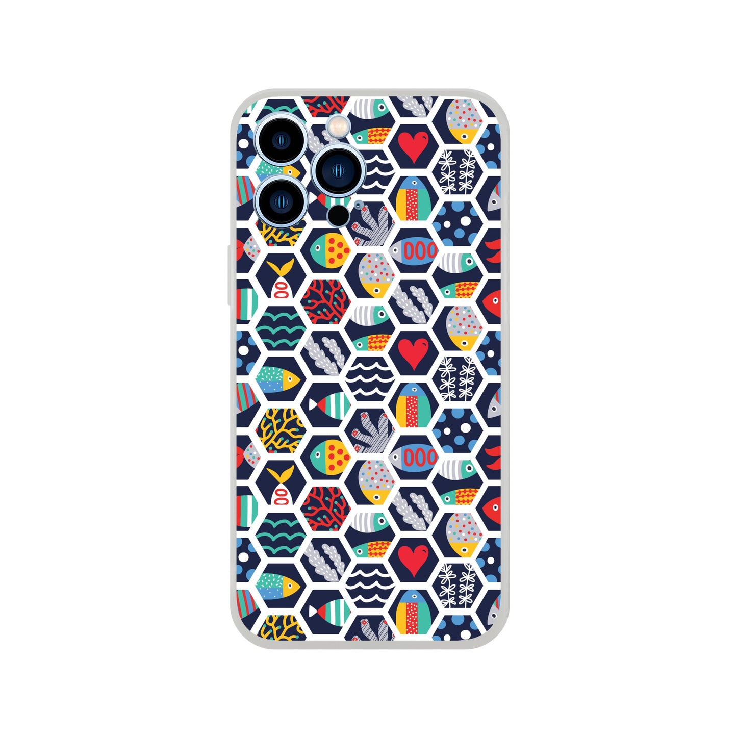 Colourful Fish World Flexi Case (Apple iPhone/Samsung) - THE LITTLE BIG TREE