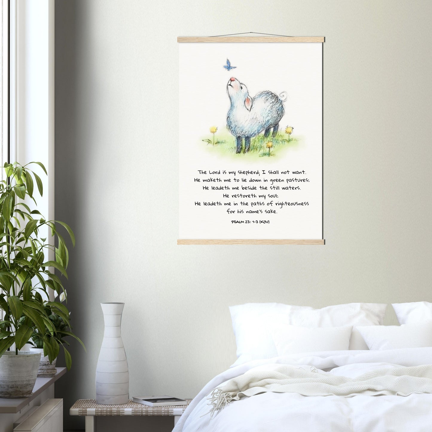 The Lord Is My Shepherd - Poster - THE LITTLE BIG TREE