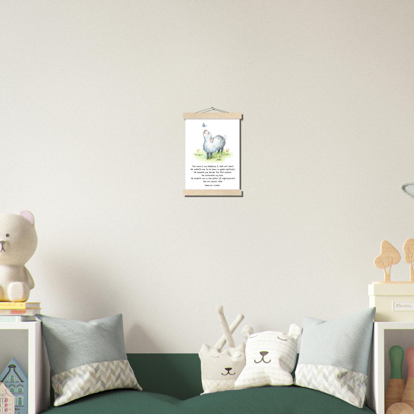 The Lord Is My Shepherd - Poster - THE LITTLE BIG TREE
