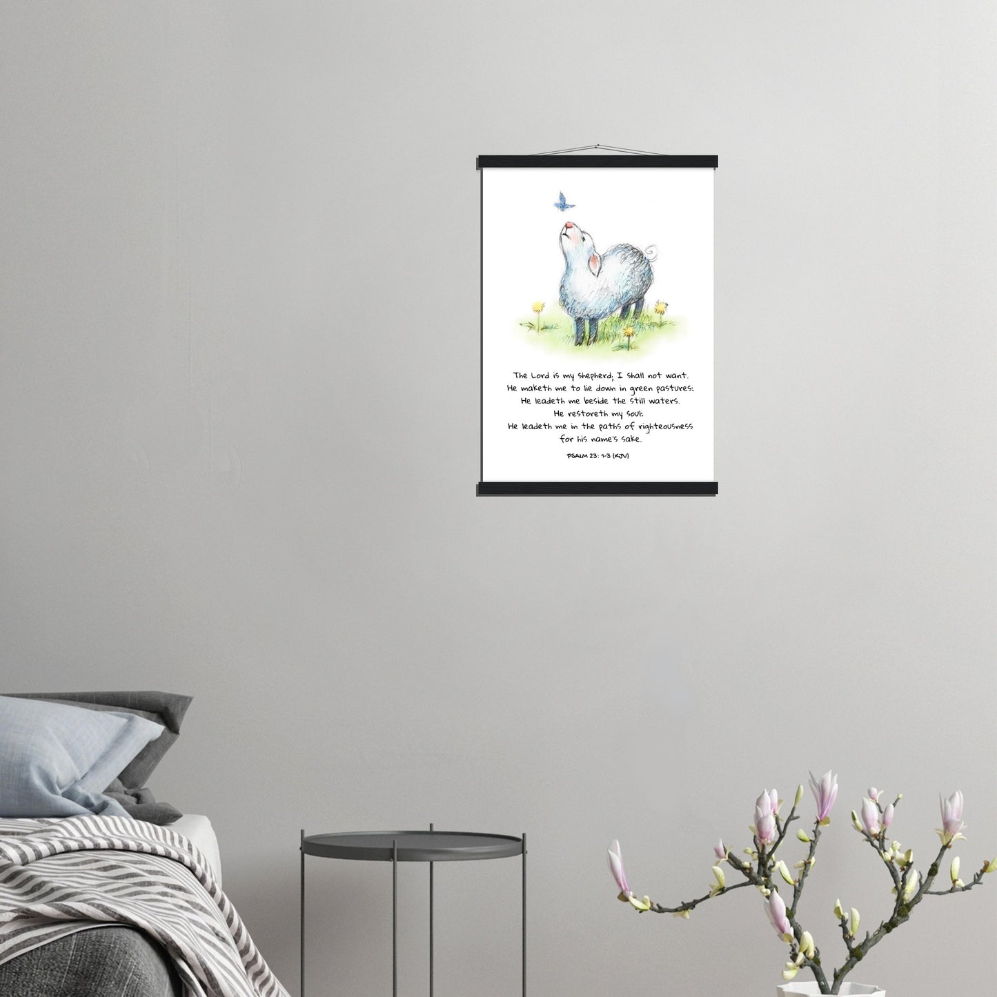 The Lord Is My Shepherd - Poster - THE LITTLE BIG TREE