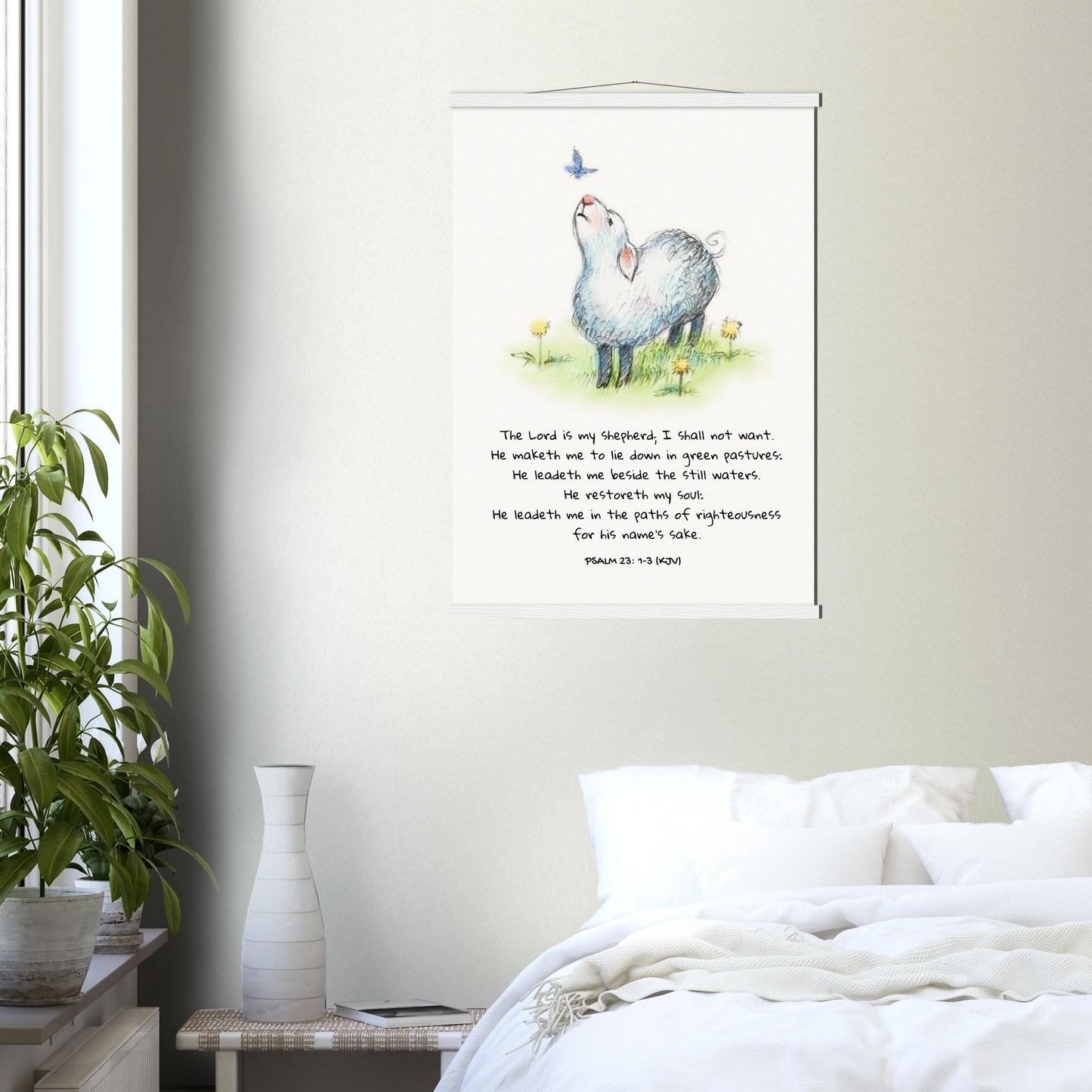 The Lord Is My Shepherd - Poster - THE LITTLE BIG TREE