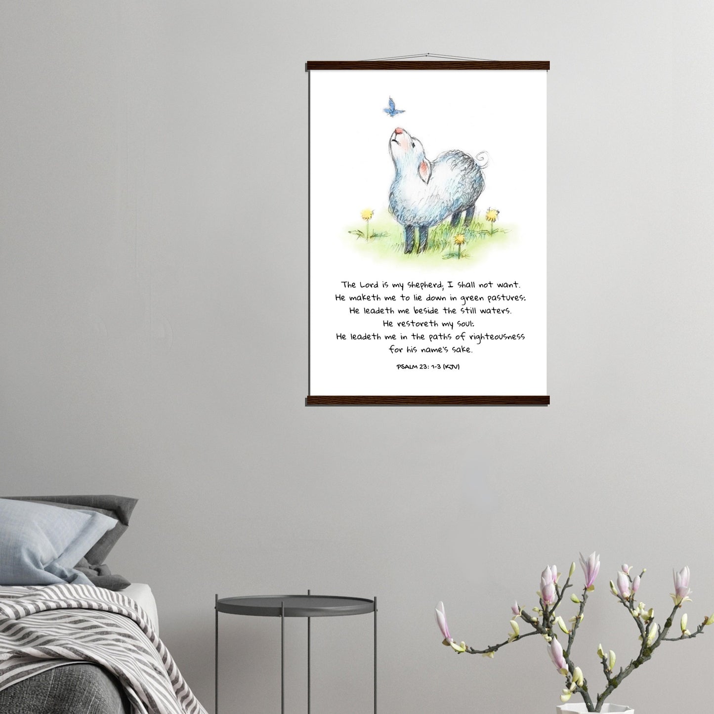 The Lord Is My Shepherd - Poster - THE LITTLE BIG TREE