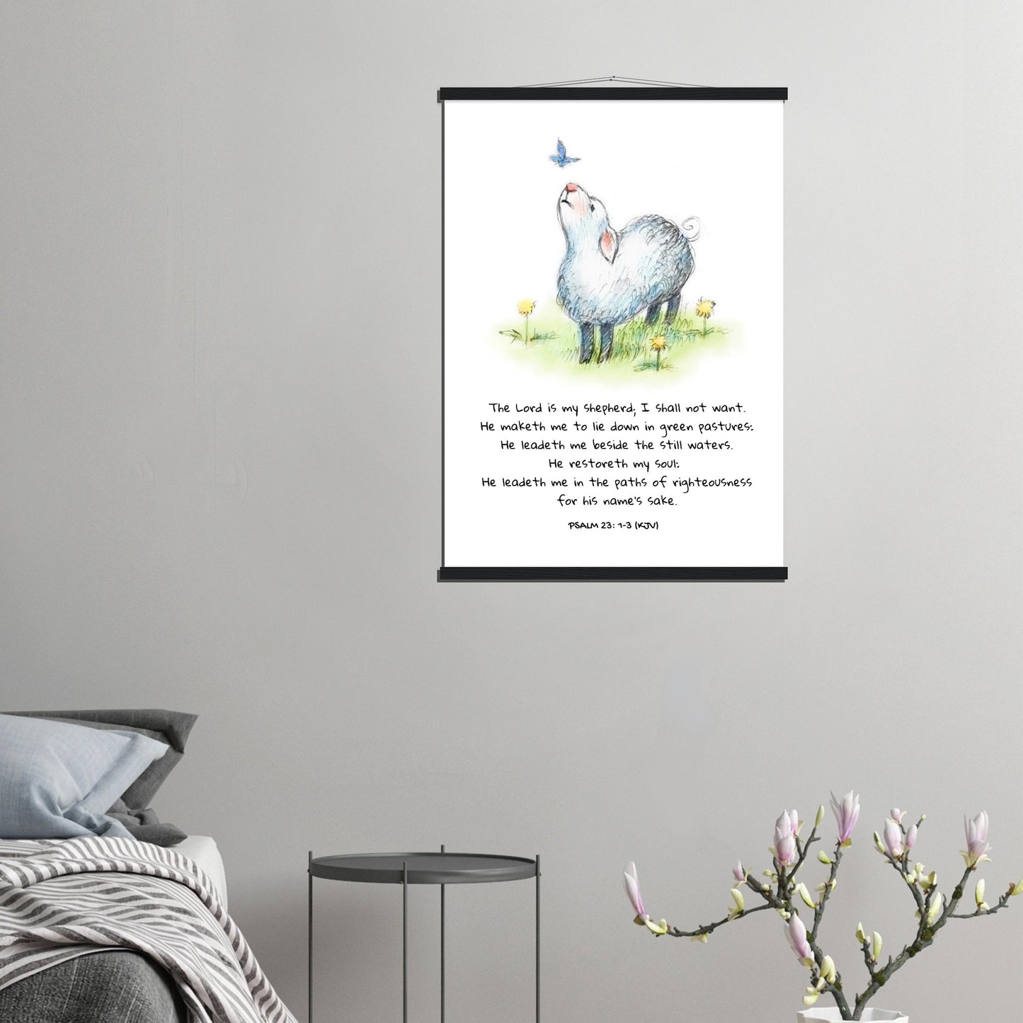 The Lord Is My Shepherd - Poster - THE LITTLE BIG TREE