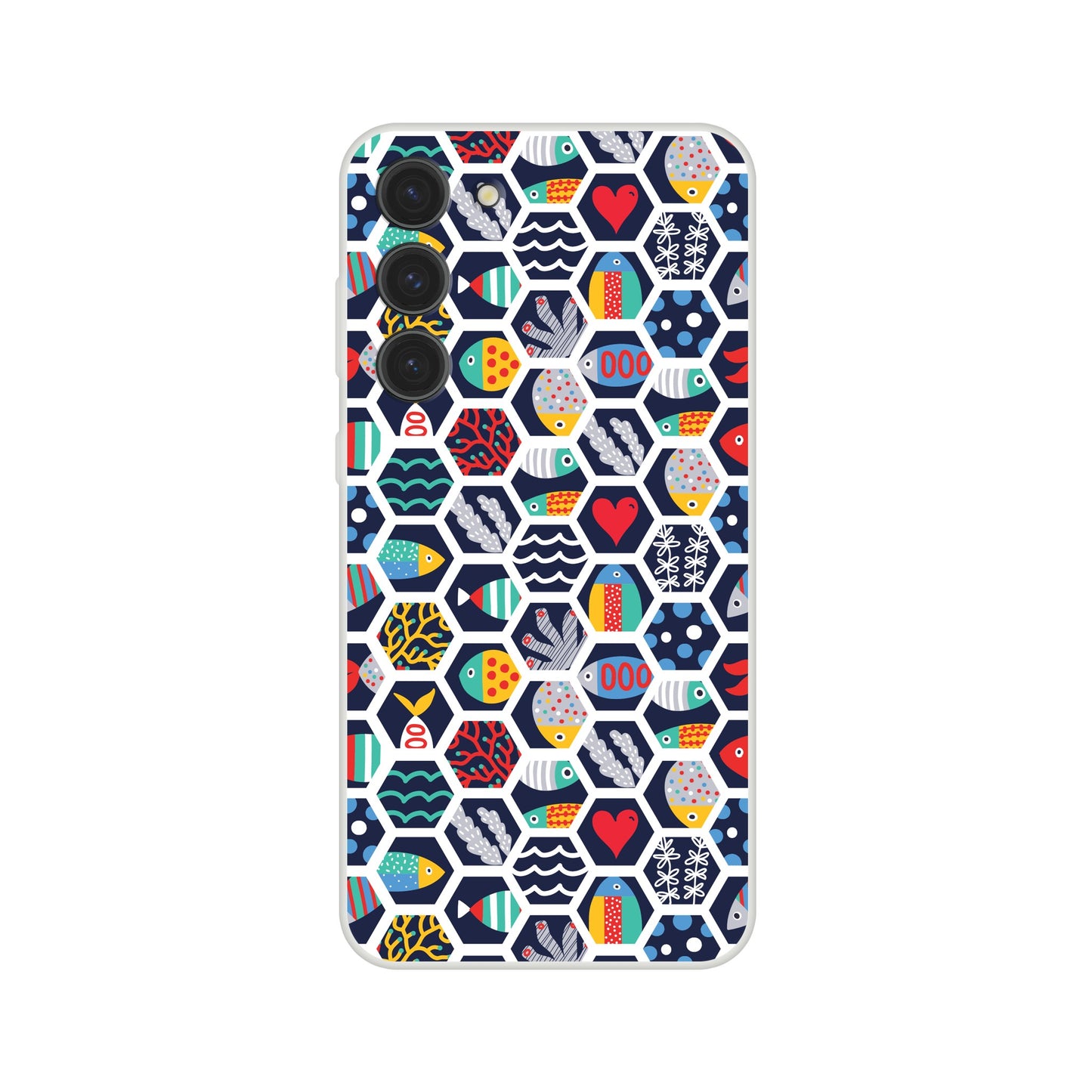 Colourful Fish World Flexi Case (Apple iPhone/Samsung) - THE LITTLE BIG TREE