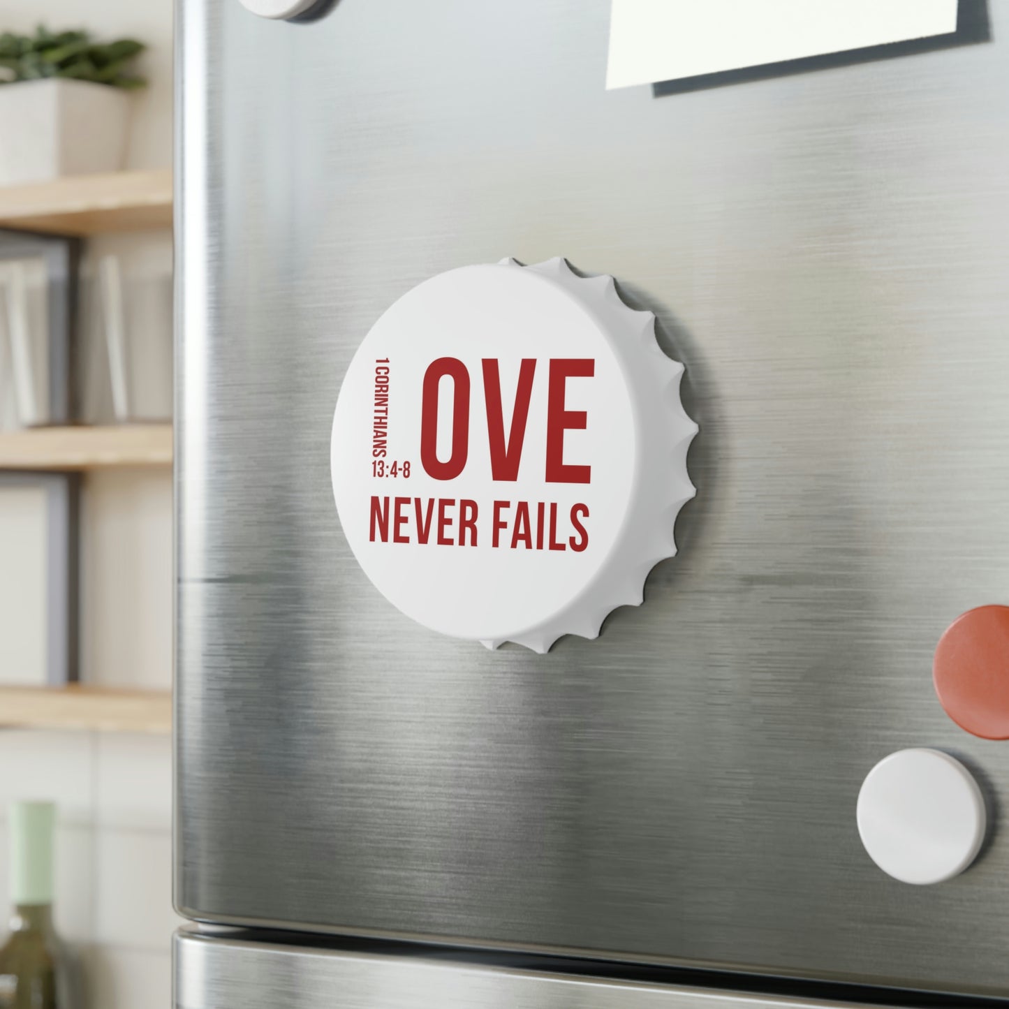 Love Never Fails - Bottle Opener - THE LITTLE BIG TREE