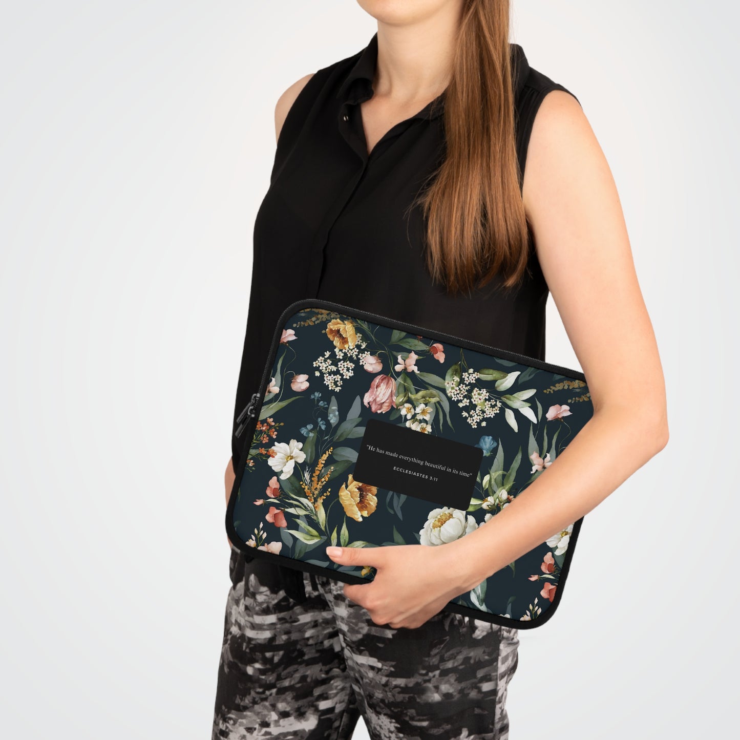 He Made Everything Beautiful Laptop Sleeve (Sizes 7”, 10”, 13”, 15”, 17”) - THE LITTLE BIG TREE