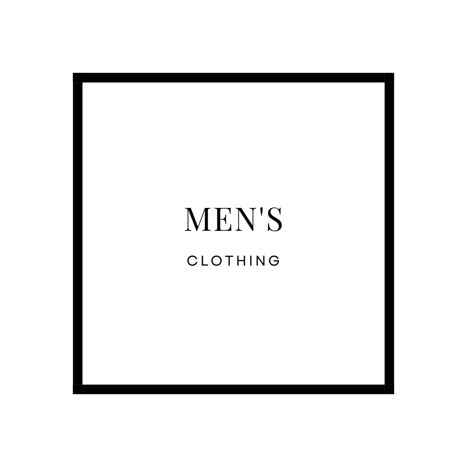 APPARELS - Men's Clothing