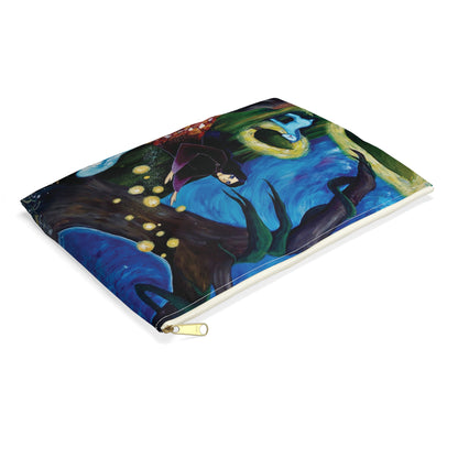 Art of Love Collection - Mongolia, Land of Dreams & Adventure "Song of Praise" Accessory Pouch