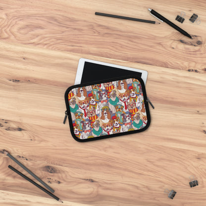 Hipster Dogs Fashion Laptop Sleeve | Unique Gifts For Pet Lovers