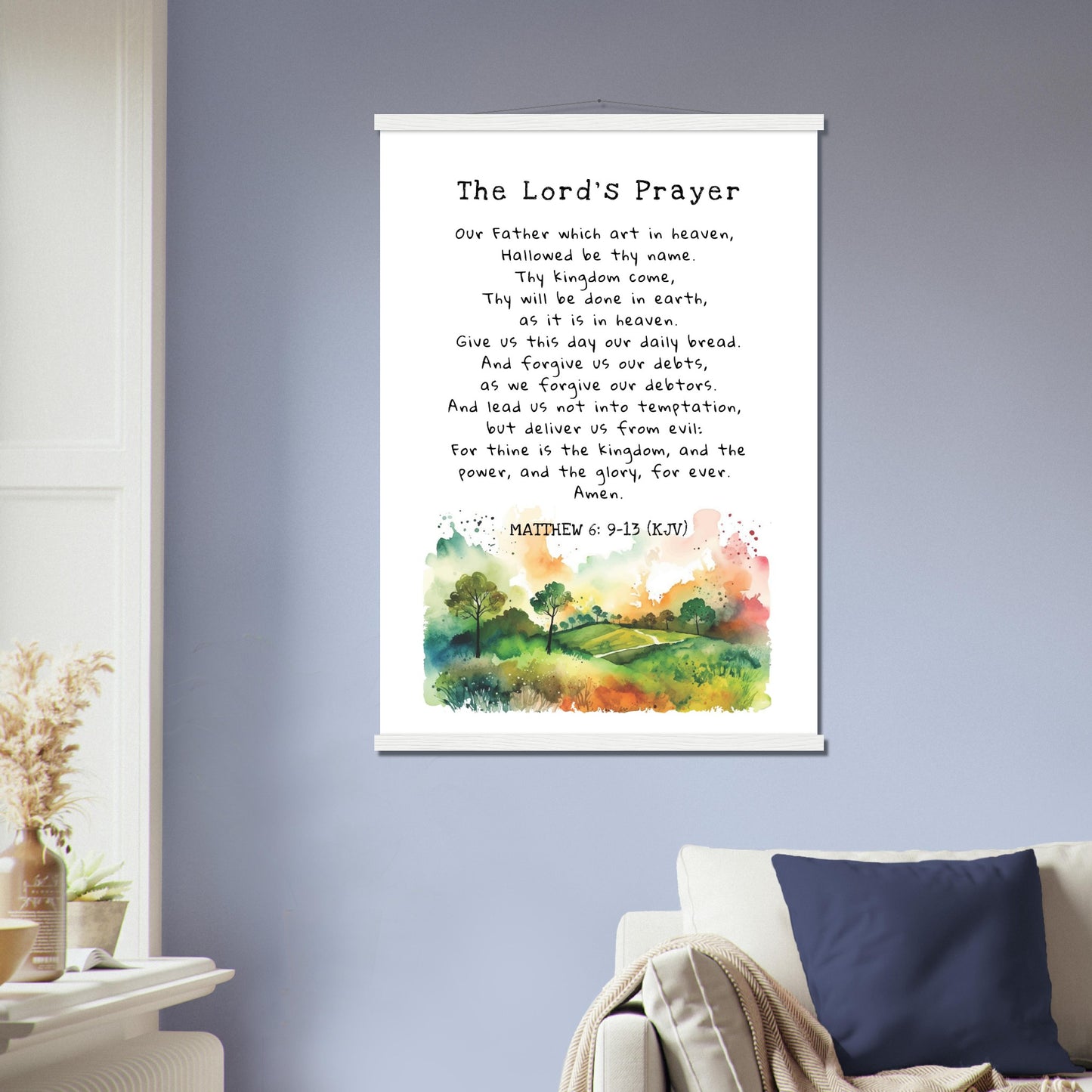 The Lord's Prayer Matte Poster