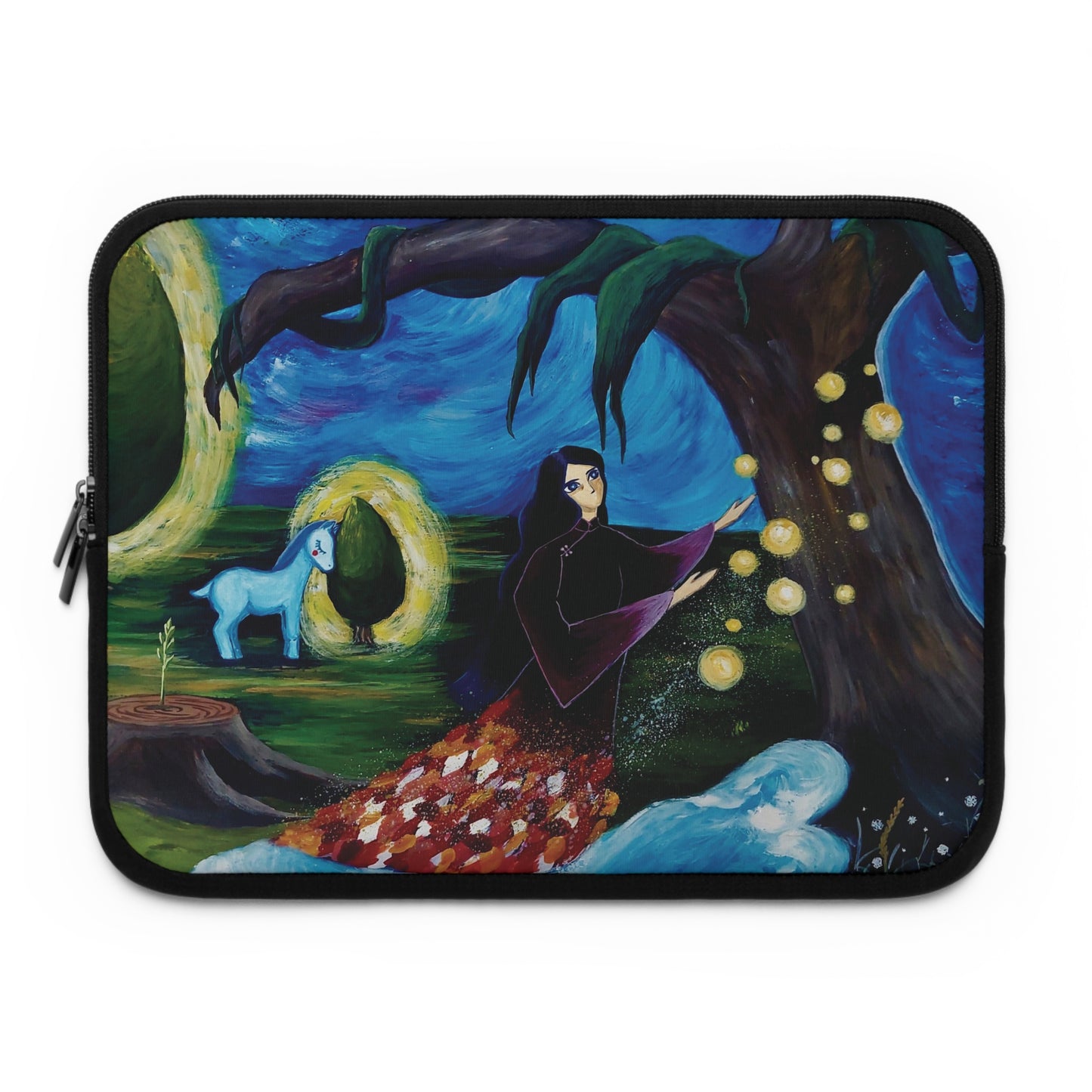 Art of Love Collection - Mongolia, Land of Dreams & Adventure "Song of Praise" Laptop Sleeve (Sizes 7”, 10”, 13”, 15”, 17”)