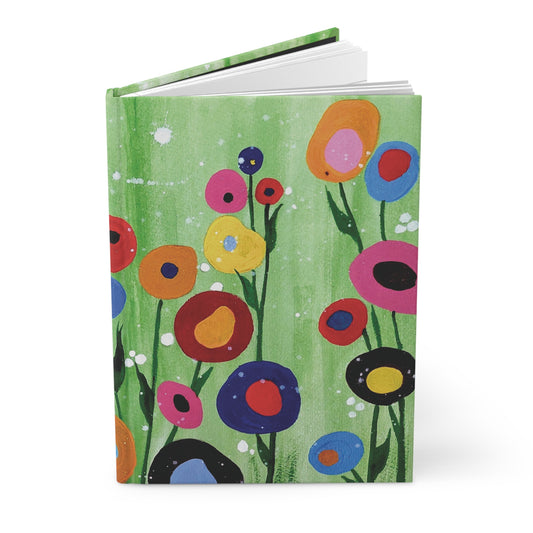 Art of Love Collection - Mongolia, Land of Dreams & Adventure "Colourful Spring" Matte Hardcover Notebook Journal