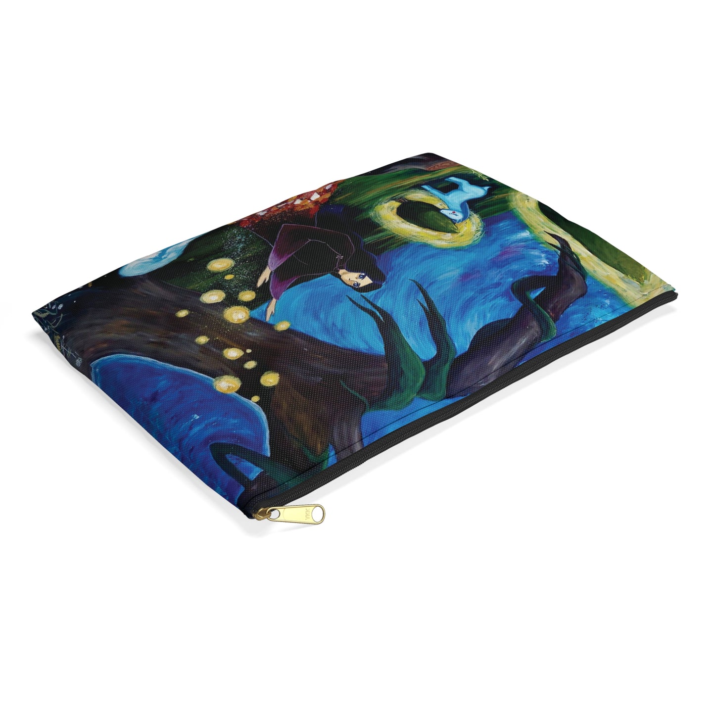 Art of Love Collection - Mongolia, Land of Dreams & Adventure "Song of Praise" Accessory Pouch