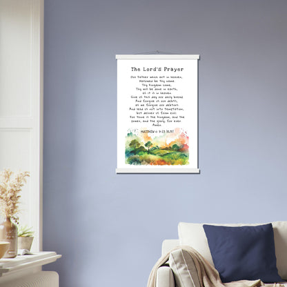 The Lord's Prayer Matte Poster