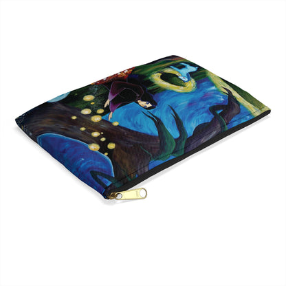 Art of Love Collection - Mongolia, Land of Dreams & Adventure "Song of Praise" Accessory Pouch