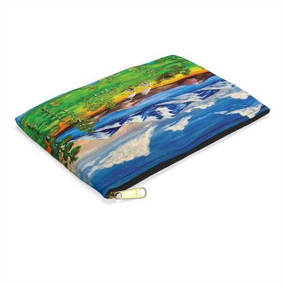 Art of Love Collection - Mongolia, Land of Dreams & Adventure "Beauty of Mongolia" Accessory Pouch