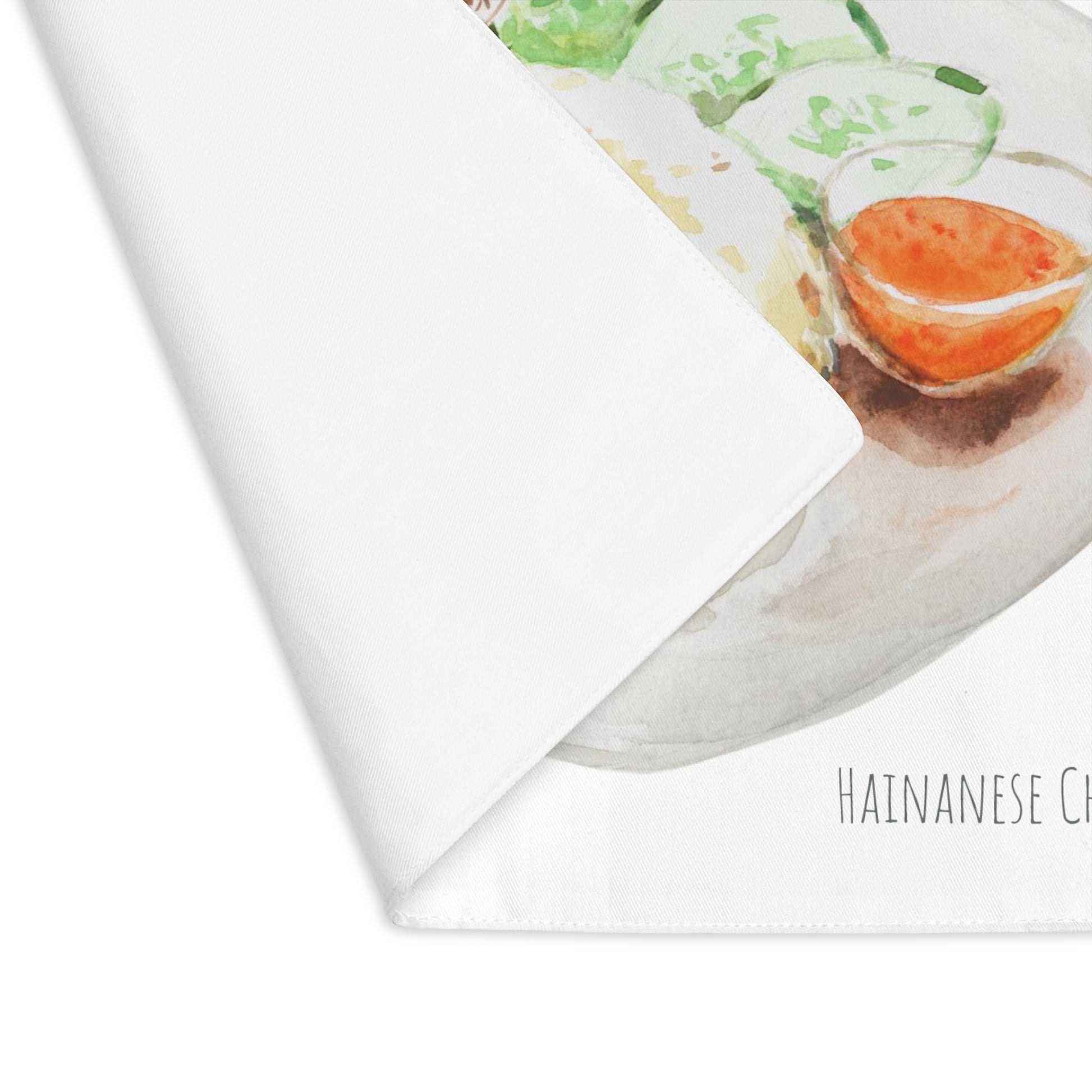 Singapore Cuisine Hainanese Chicken Rice - Placemat | Singapore Edition Souvenir & Novelty Gift