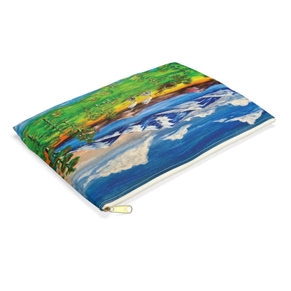 Art of Love Collection - Mongolia, Land of Dreams & Adventure "Beauty of Mongolia" Accessory Pouch