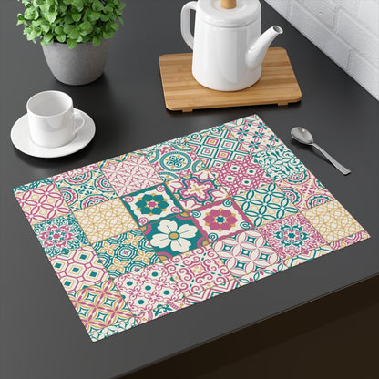 Singapore Heritage Peranakan "Sayang" Placemat, 1pc