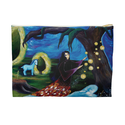 Art of Love Collection - Mongolia, Land of Dreams & Adventure "Song of Praise" Accessory Pouch