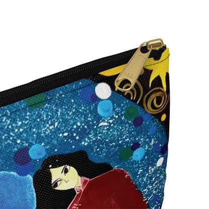 Art of Love Collection - Mongolia, Land of Dreams & Adventure "A Yurt Story" Accessory Pouch