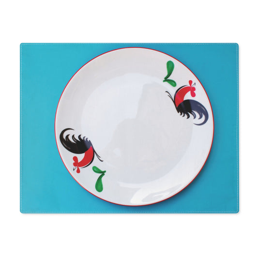 Rooster Ceramic Plate Placemat - THE LITTLE BIG TREE