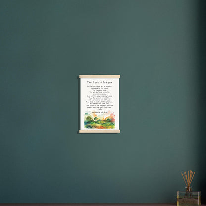 The Lord's Prayer Matte Poster