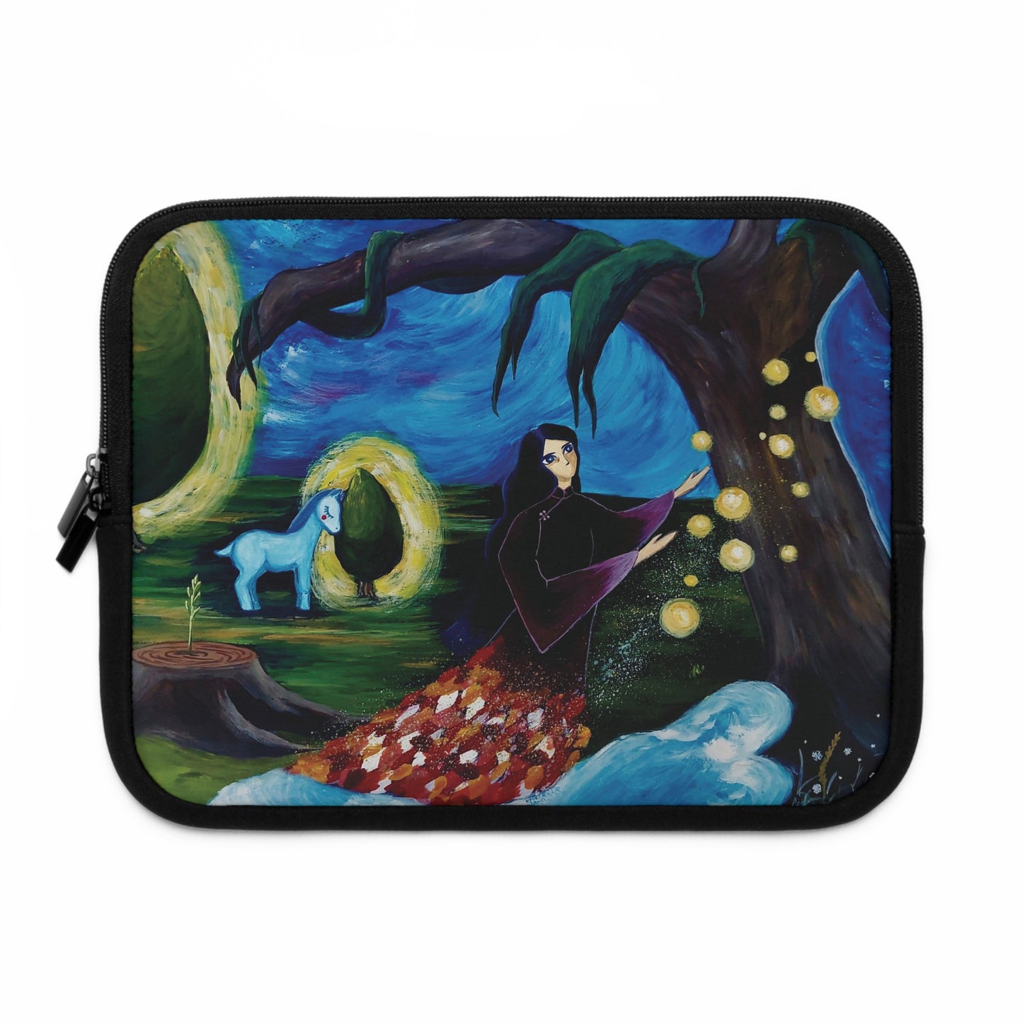 Art of Love Collection - Mongolia, Land of Dreams & Adventure "Song of Praise" Laptop Sleeve (Sizes 7”, 10”, 13”, 15”, 17”)