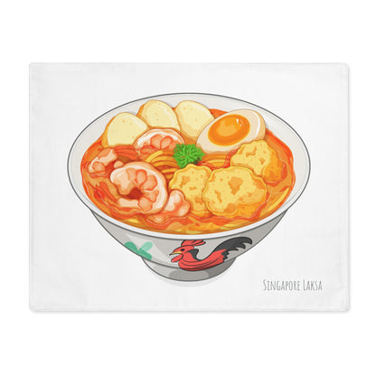 Singapore Cuisine Laksa - Placemat | Singapore Edition Souvenir & Novelty Gift