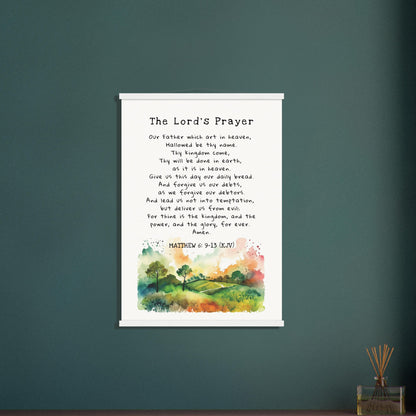 The Lord's Prayer Matte Poster