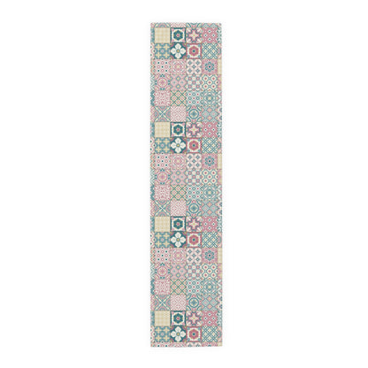 Singapore Heritage Peranakan "Sayang" Table Runner (Cotton Twill/ Polyester)