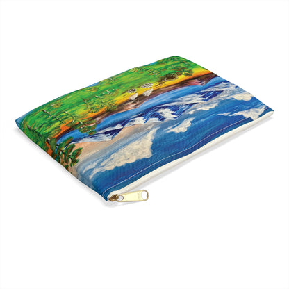 Art of Love Collection - Mongolia, Land of Dreams & Adventure "Beauty of Mongolia" Accessory Pouch