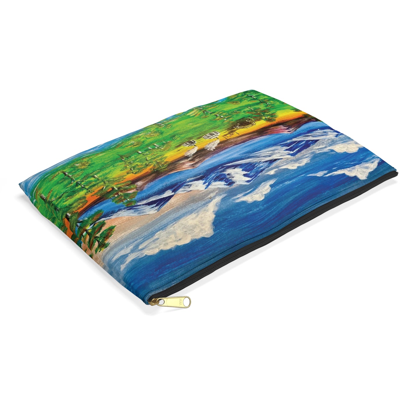 Art of Love Collection - Mongolia, Land of Dreams & Adventure "Beauty of Mongolia" Accessory Pouch