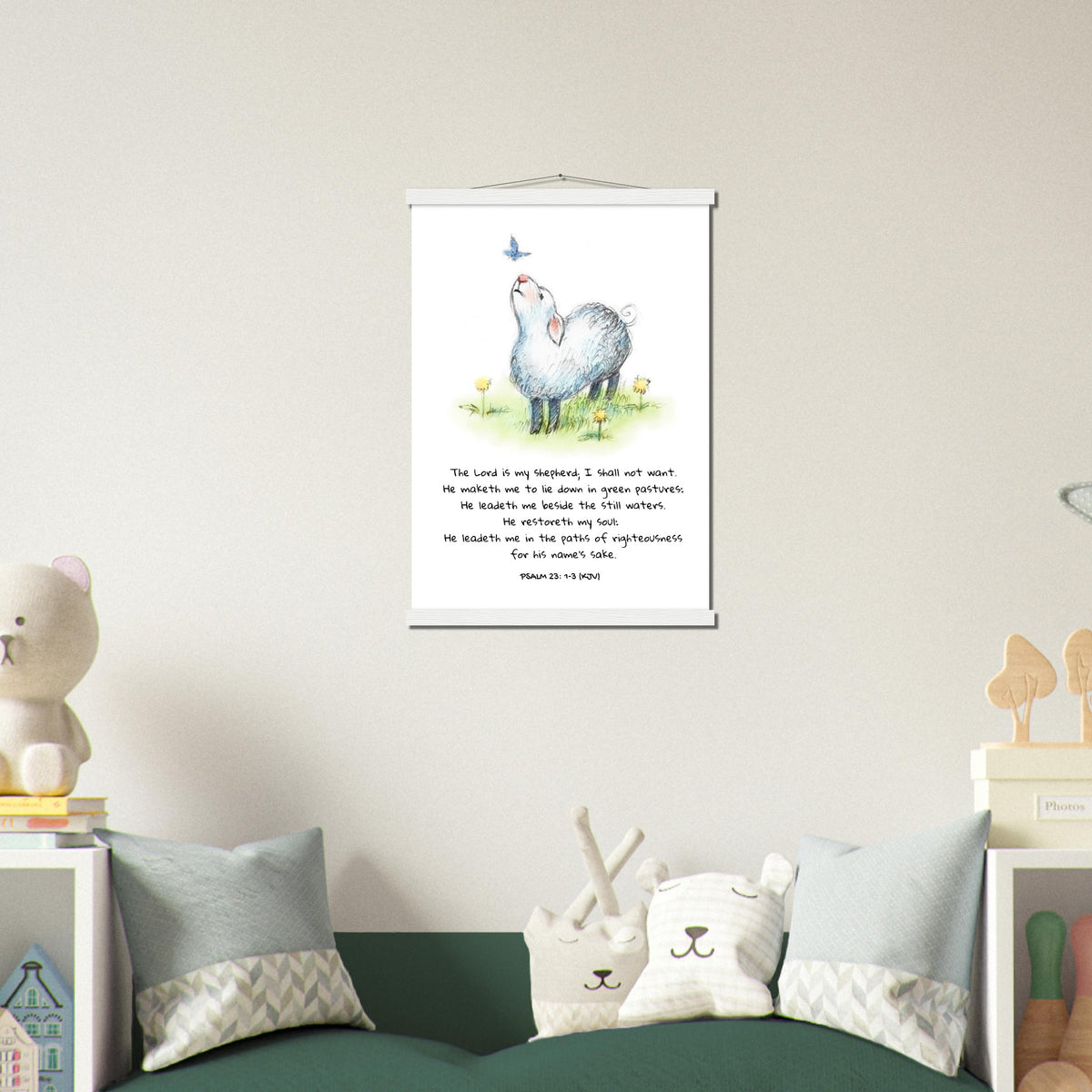 The Lord Is My Shepherd - Poster - THE LITTLE BIG TREE