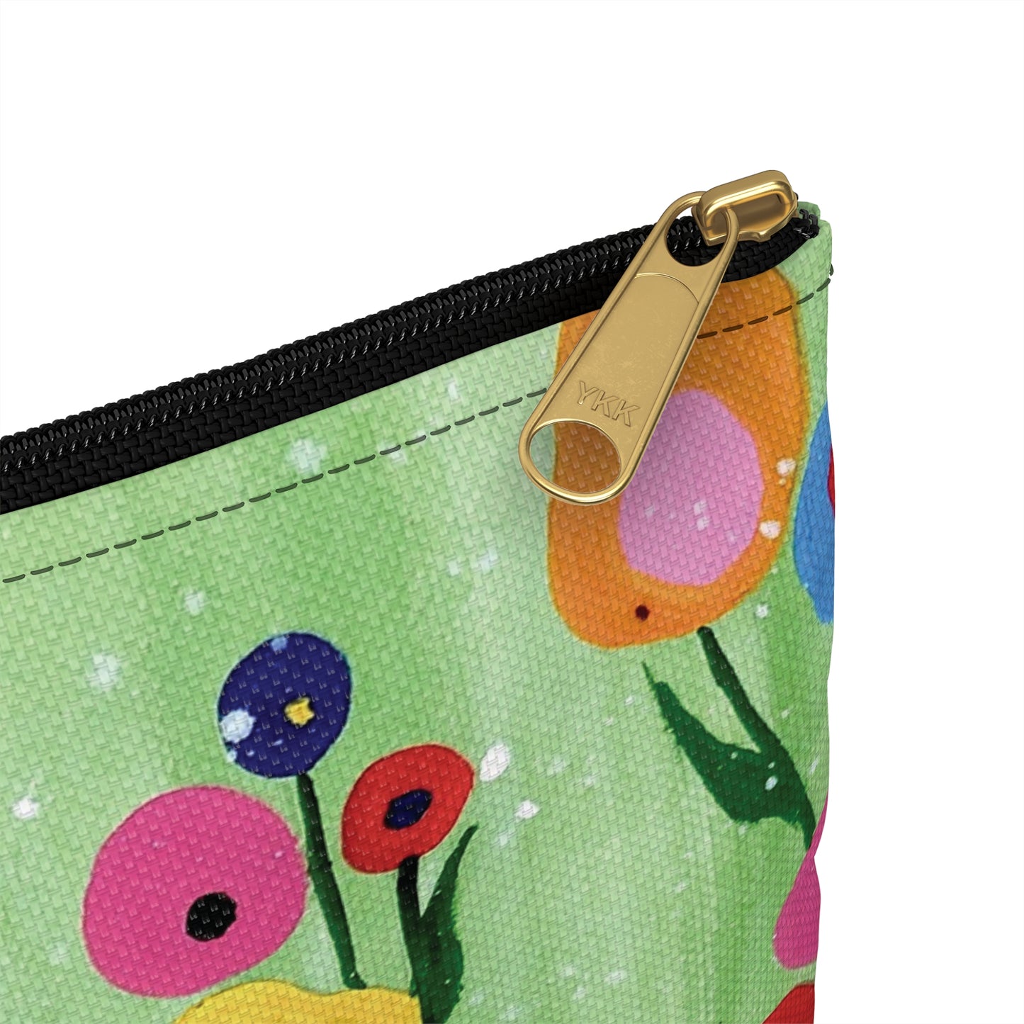 Art of Love Collection - Mongolia, Land of Dreams & Adventure "Colourful Spring" Accessory Pouch