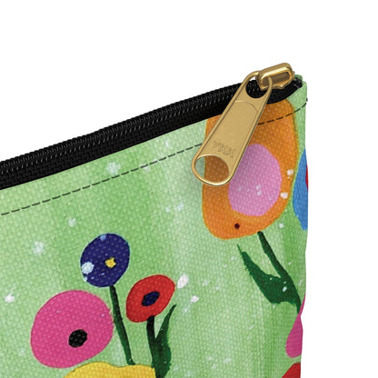 Art of Love Collection - Mongolia, Land of Dreams & Adventure "Colourful Spring" Accessory Pouch