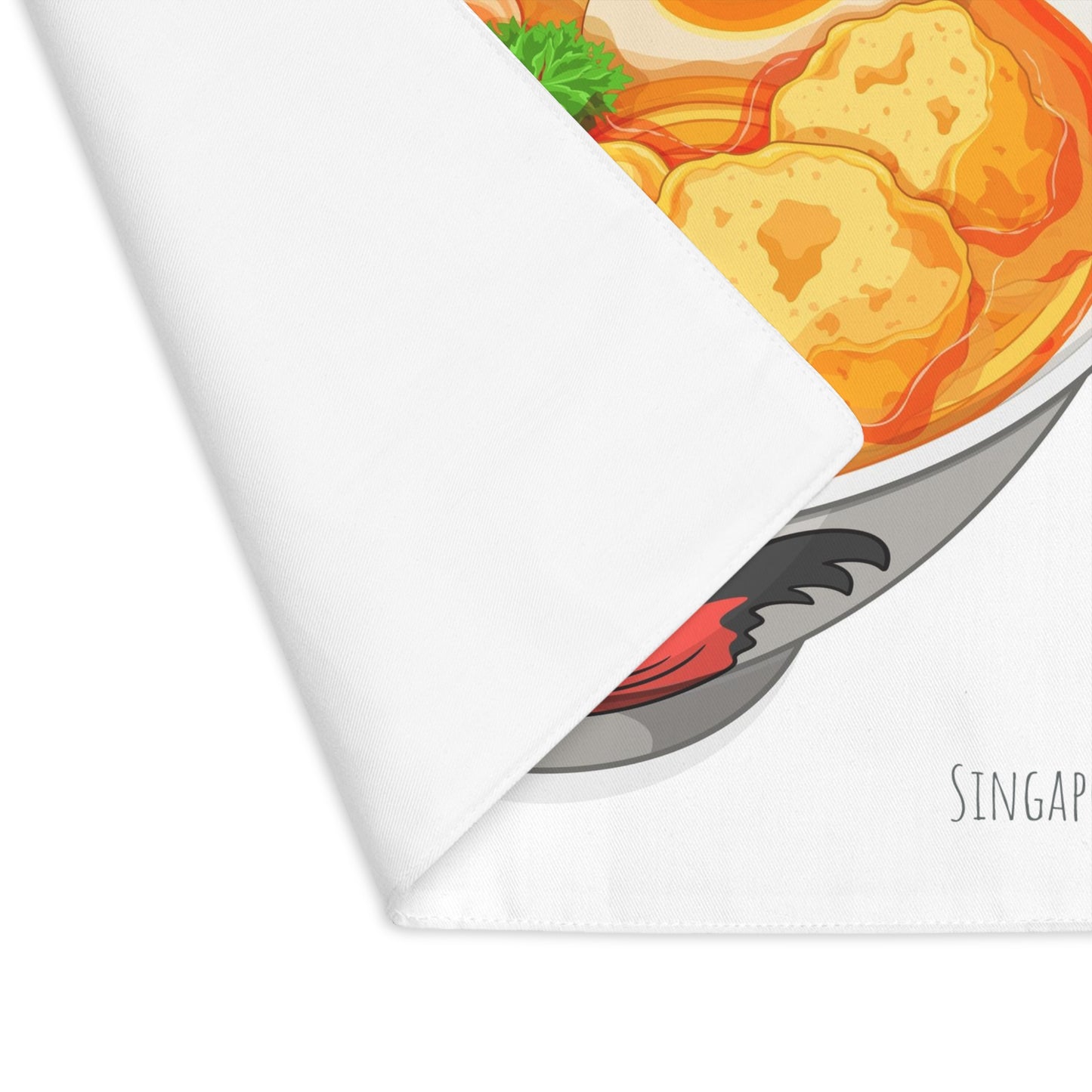 Singapore Cuisine Laksa - Placemat | Singapore Edition Souvenir & Novelty Gift