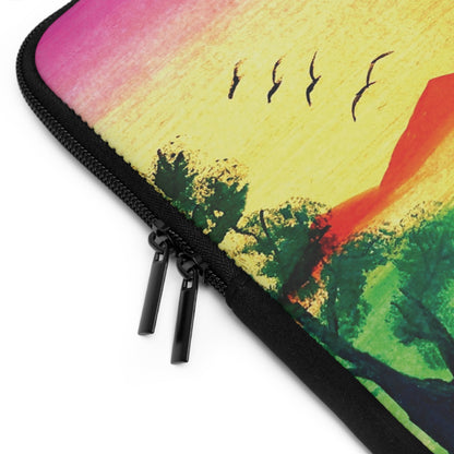 Art of Love Collection - Mongolia, Land of Dreams & Adventure "Dusk & Dawn"  Laptop Sleeve (Sizes 7”, 10”, 13”, 15”, 17”)