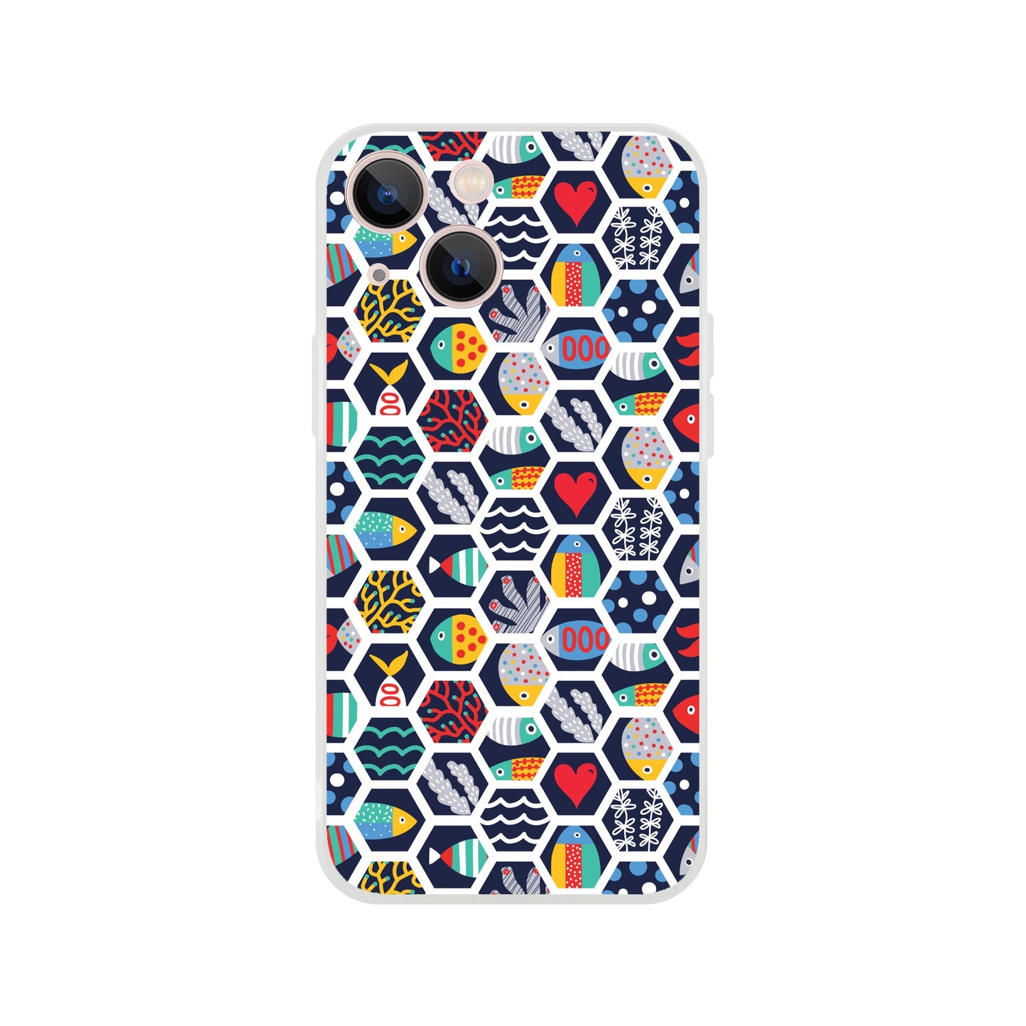 Colourful Fish World Flexi Case (Apple iPhone/Samsung) | Unique Gifts For Any Occasion